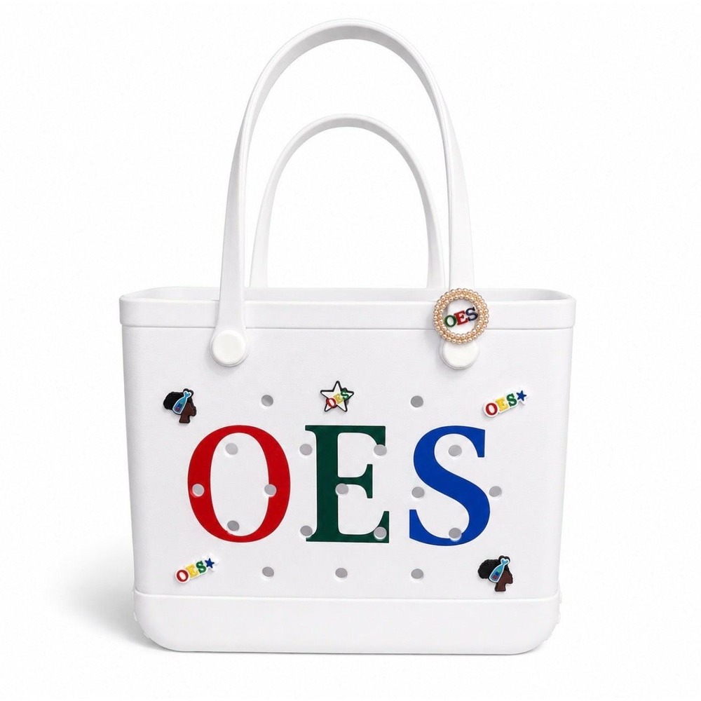 OES EVA Tote Beach Bag - Eastern Star Gift